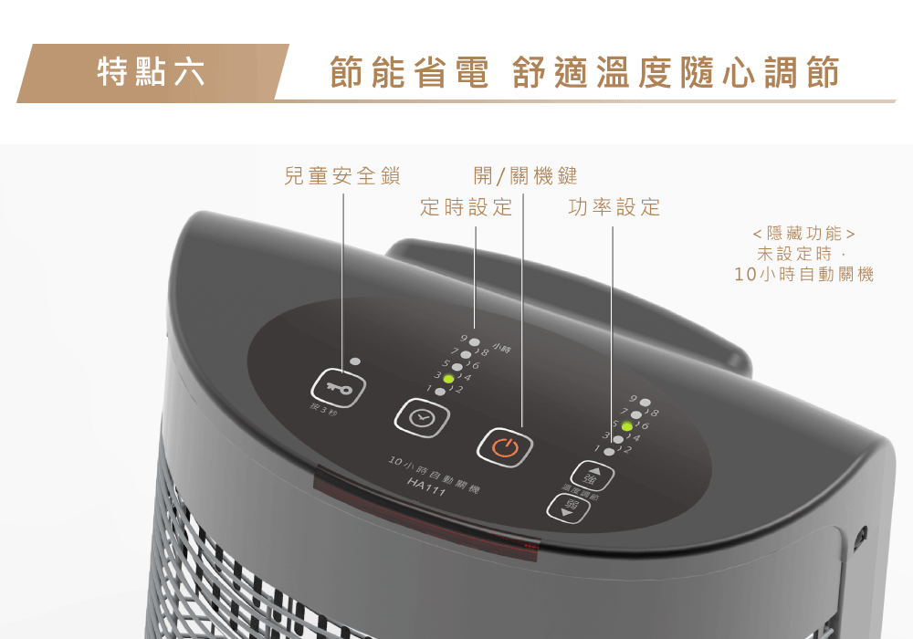 省電電暖器